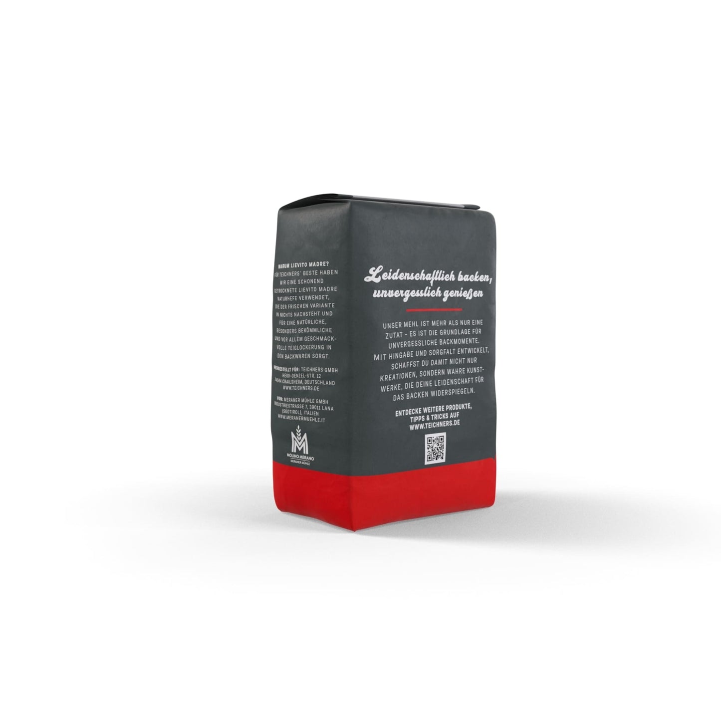 Teichners' Beste - Weizenmehl Type 1 Mischung mit inaktiver Lievito Madre Naturhefe Bundle (5x1kg)