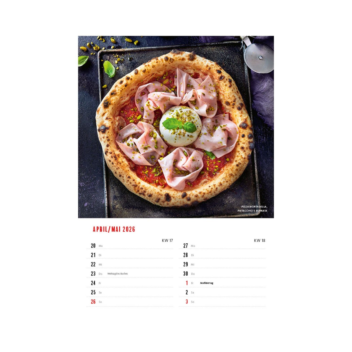 Pizza Passion – Kalender 2026