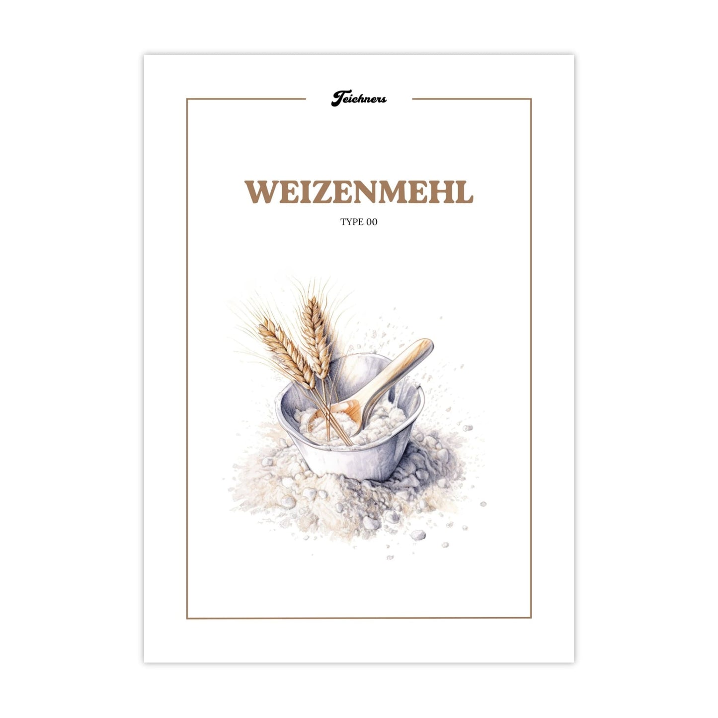 WEIZENMEHL TYPE 00 - Poster